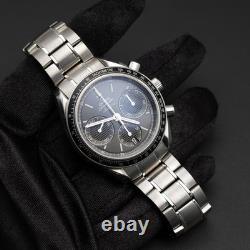 Montre Omega Speedmaster Racing 40 mm en acier inoxydable cadran bleu BOÎTE & PAPIERS