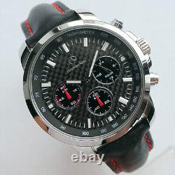 Montre chronographe Accessoire en fibre de carbone pour voiture de course Mercedes Benz Motorsport AMG