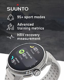 Montre connectée SUUNTO Race Sports Steel avec GPS Tracker en bouleau et écran AMOLED