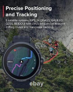 Montre connectée SUUNTO Race Sports Steel avec GPS Tracker en bouleau et écran AMOLED