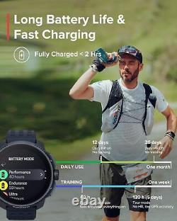 Montre connectée SUUNTO Race Sports Steel avec GPS Tracker en bouleau et écran AMOLED