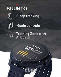 Montre connectée SUUNTO Race Sports en acier avec GPS Midnight