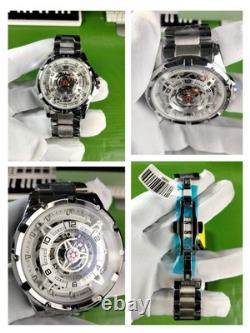 Montre homme Invicta Racing Inter. automatique mécanique en acier inoxydable, 21 rubis