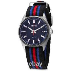 Montre homme Seiko Racing Sports Quartz avec cadran bleu SUR509P1