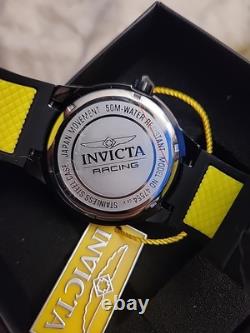 Montre pour homme Invicta Racing en acier inoxydable, 46 mm