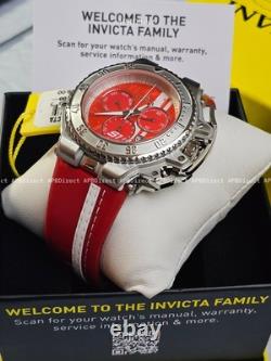 Montre pour homme Invicta S1 Rally Race TEAM Swiss Z60 Chronographe en cuir