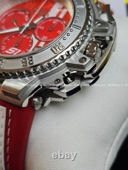 Montre pour homme Invicta S1 Rally Race TEAM Swiss Z60 Chronographe en cuir