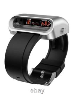 Montre rétro de sport pour homme en acier inoxydable de luxe, style pilote de course supercar, avec sautoir