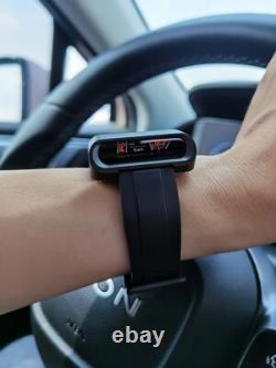 Montre rétro de sport pour homme en acier inoxydable de luxe, style pilote de course supercar, avec sautoir