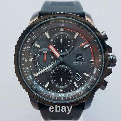 Montre sport chronographe pour voiture de course Seat Leon Cupra R ST Motorsport