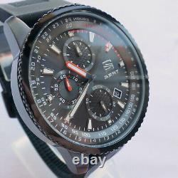 Montre sport chronographe pour voiture de course Seat Leon Cupra R ST Motorsport