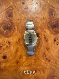 Montre vintage Jaguar pour homme, automatique, ton or, acier inoxydable, racing