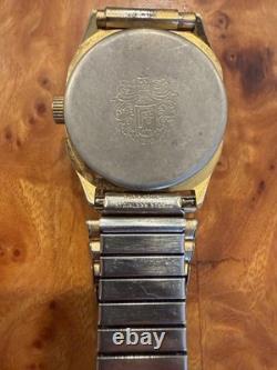Montre vintage Jaguar pour homme, automatique, ton or, acier inoxydable, racing