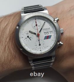 Mouvement automatique Tissot Martini Racing vintage en acier inoxydable super rare