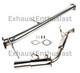 Muffler D'échappement Arrière En Acier Inoxydable Megan Racing Compatible Avec Miata Mx5 89-93 1.6l