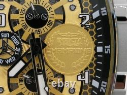 Nouvelle Invicta 49065 Racing Champions Montre multifonction en acier inoxydable 47 mm D