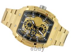 Nouvelle montre multi-fonction Invicta 49066 Racing Champions en acier doré 47 mm