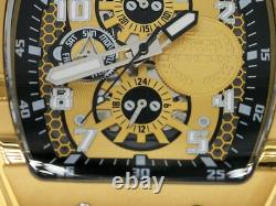 Nouvelle montre multi-fonction Invicta 49066 Racing Champions en acier doré 47 mm