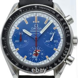 OMEGA Speedmaster Racing Chronograph 39 mm 3810.80.08 Acier inoxydable / Cuir
