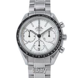 OMEGA Speedmaster Racing Co-Axial 40 mm en acier inoxydable avec cadran argenté 326.30.40
