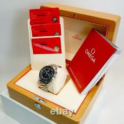 OMEGA Speedmaster Racing Master 329.30.44.51.01.001 Boîte et Papier en Acier Inoxydable