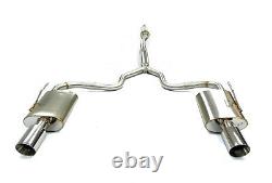 Obx Racing Brushed Catback Exhaust S’adapte 16 17 18 Nissan Altima L33 4dr 2.5 3.5