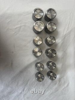 Pistons en Acier Inoxydable X 12 Pour S'adapter Aux Étriers de Frein ALCON GT Racing 6 Pistons Tout Neuf