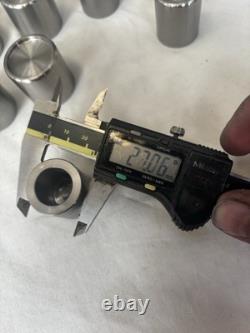 Pistons en Acier Inoxydable X 12 Pour S'adapter Aux Étriers de Frein ALCON GT Racing 6 Pistons Tout Neuf