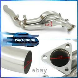Pour 01-06 Bmw Série 3 E46 M3 3.2l Performance Stainless Exhaust Header Manifold