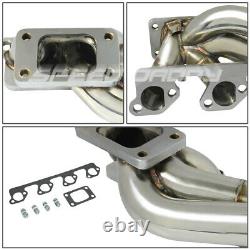 Pour 03-07 Focus/b2300 F23 T3 Stainless Racing Top Mount Turbo Manifold Exhaust