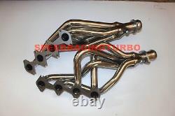 Pour 05-10 Pony Mustang Gt 4.6l V8 Stainless Steel Exhaust Manifold Racing Header