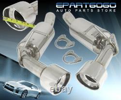 Pour 10-15 Chevrolet Camaro Stainless Steel Axle Back Exhaust System With Clamps
