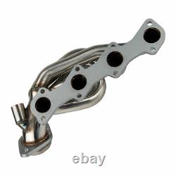 Pour 1997-2003 Ford F-150 En Acier Inoxydable Shorty Exhaust Racing Header Manifold
