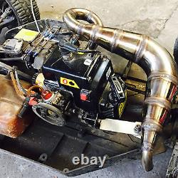 Pour HPI QL-Racing-5T LOSI 5IVE-T Camion RC 1/5 Tuyau d'échappement en acier inoxydable Modèle