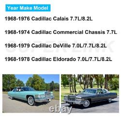 Pour collecteur d'échappement en acier inoxydable de course V8 Big Block Cadillac 472 500