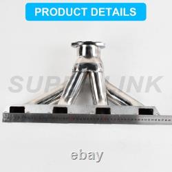 Pour collecteur d'échappement en acier inoxydable de course V8 Big Block Cadillac 472 500
