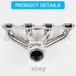 Pour collecteur d'échappement en acier inoxydable de course V8 Big Block Cadillac 472 500