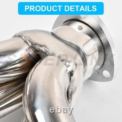Pour collecteur d'échappement en acier inoxydable de course V8 Big Block Cadillac 472 500