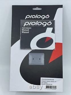 Prologo Zero II Tirox 275x134mm Acier Inoxydable Rail Selle Noire Nouveau Sur Card