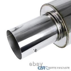S'adapte 05-10 Scion tC Chrome Polished Stainless Steel Catback Exhaust Muffler