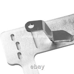Sièges de course en profondeur Nrg Type-r + support en acier inoxydable pour Camaro/Trans Am