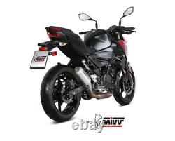 Silencieux d'échappement en acier inoxydable Racing MIVV Mk3 Kawasaki Z400 2019 2023
