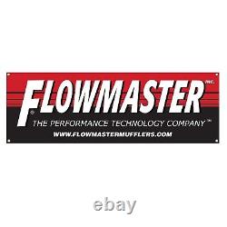 Silencieux de course en acier inoxydable Flowmaster Universal Outlaw Series paire 815425S