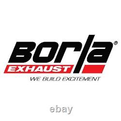 Silencieux de course universel en acier inoxydable austénitique XR-1 Sportsman de Borla 40941