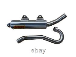 Sparks Racing X-6 échappement complet Race Core en acier inoxydable Yamaha YFZ450 2004 et plus