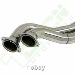 Stainless Racing Cat/catback Mid+down Pipe Exhaust System Pour 99-06 Bmw E46 M3