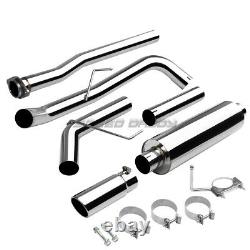 Stainless Steel Racing Cat Back Exhaust 3tip Muffler 97-04 Ford F150 4.6/5.4 V8