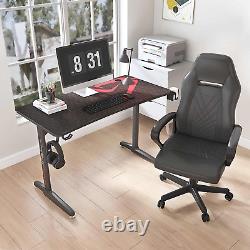 'Style de course de bureau d'ordinateur, bureau de jeu de 47 pouces, bureau de travail à domicile avec F'