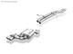 Système Complet En Acier Inoxydable De Course Depuis Le Catalyseur Audi V8 D11 4.2l 2x70mm