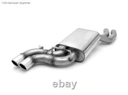 Système complet en acier inoxydable de course depuis le catalyseur Audi V8 D11 4.2l 2x70mm